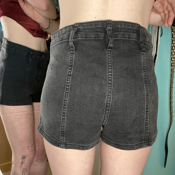 Wild Fable black high rise jean shorts size 0 !!!message before purchase!!! - Picture 1 of 7